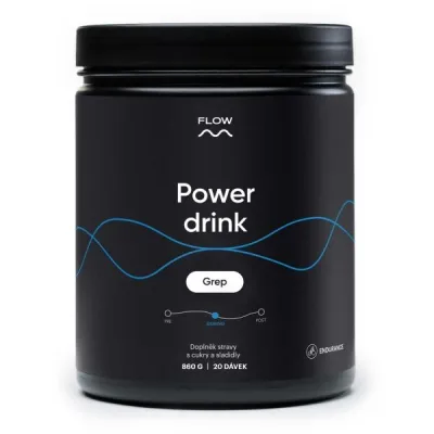 FLOW POWER DRINK GREP 860 G Iontový nápoj, , velikost 860 G
