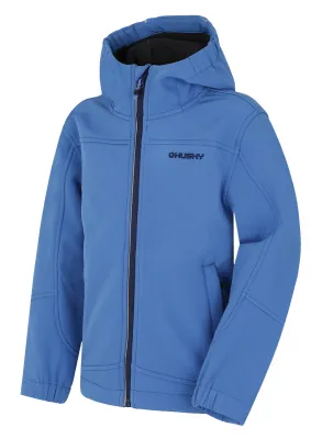 Husky Dětská softshell bunda Simbo K light blue Velikost: 146