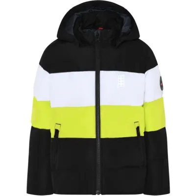 LEGO&reg; kidswear LWJIPE 705 JACKET Chlapecká zimní bunda, černá, velikost 110