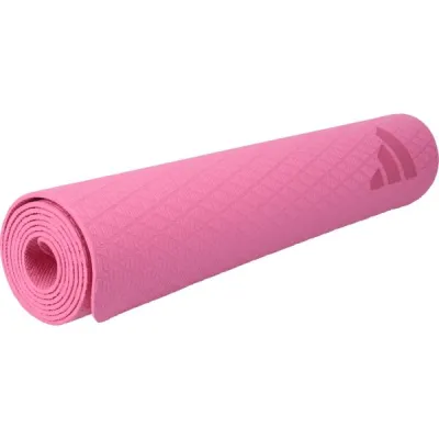 adidas YOGA MAT 4 MM Jógamatka, růžová, velikost UNI