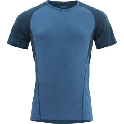Devold RUNNING MERINO 130 SHIRT MAN Pánské triko, modrá, velikost XXL