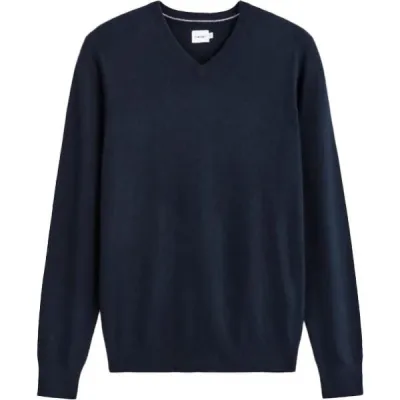 CELIO SEBASE Pánský svetr, tmavě modrá, velikost S