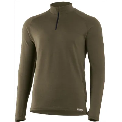 Lasting pánská merino mikina WARY 6363 zelená Velikost: L