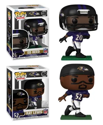 Figurka POP! Baltimore Ravens NFL Ed Reed / Ray Lewis Combo