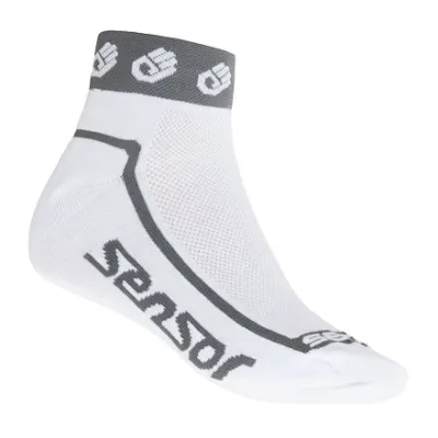 SENSOR PONOŽKY RACE LITE RUČIČKY bílá Velikost: 3/5