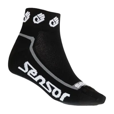 SENSOR PONOŽKY RACE LITE RUČIČKY černá Velikost: 3/5