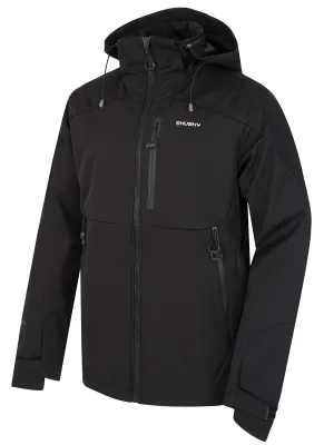 Husky Sauri M L, černá Pánská softshell bunda