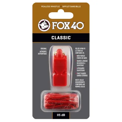 Píšťalka FOX40 CLASSIC RED