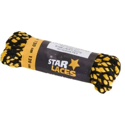 PROMA STAR LACES 120 CM Tkaničky, žlutá, velikost 120