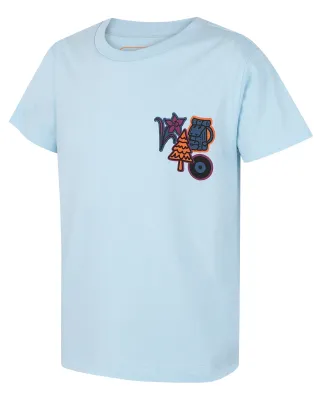 Husky Dětské bavlněné triko Tee Patch K light blue Velikost: 128