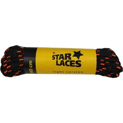 PROMA STAR LACES 140 CM Tkaničky, černá, velikost 140