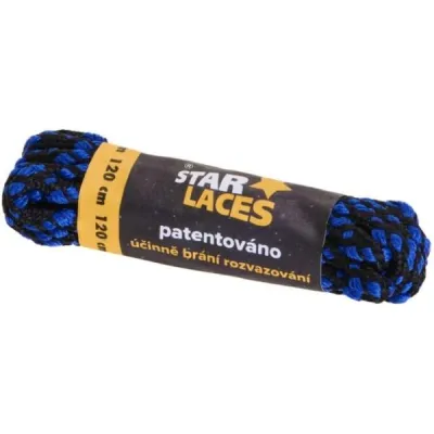 PROMA STAR LACES 140 CM Tkaničky, modrá, velikost 140