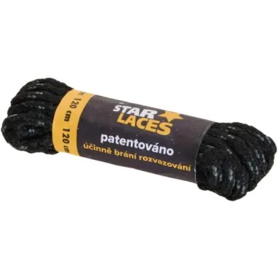 PROMA STAR LACES SLIM 140 CM Tkaničky, černá, velikost 140