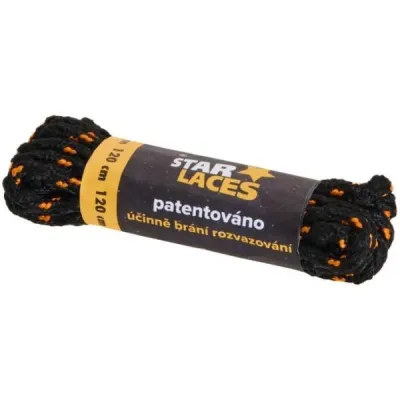 PROMA STAR LACES SLIM 160 CM Tkaničky, černá, velikost 160
