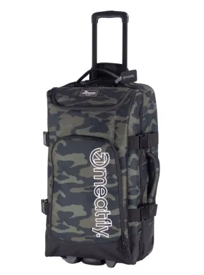 Kufr meatfly contin zelená camo 100 l