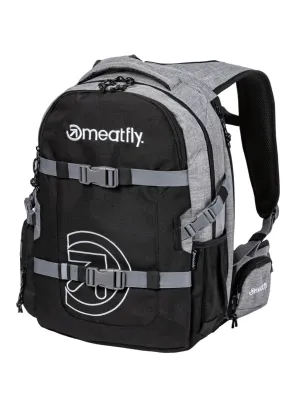 Batoh meatfly ramble černá/šedá 26 l