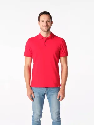 Pánská polokošile cityzen dax červená 3xl