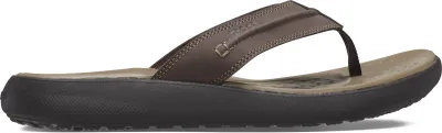 Pánské žabky crocs yukon vista ii lr flip hnědá 43-44