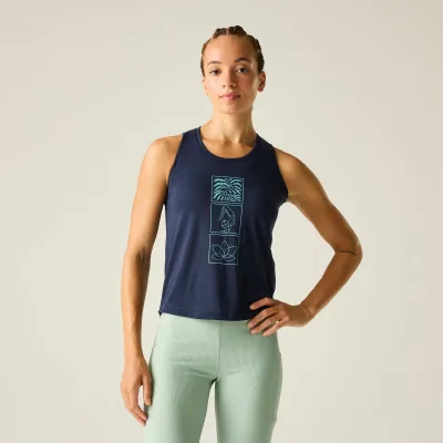 Dámské tílko dare2b harmonic tmavě modrá 34