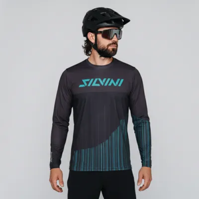 Pánský enduro dres silvini ello černá/modrá m