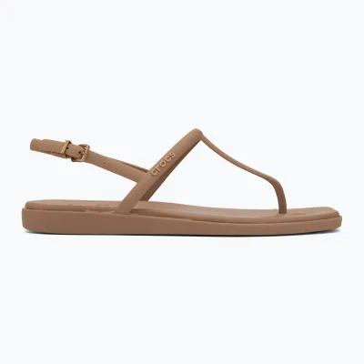 Dámské sandály crocs miami thong flip hnědá 38-39