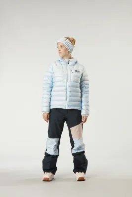 Picture Mid Puff Down Jacket S světle modrá