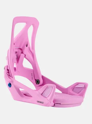 Burton W STEP ON Bindings L růžová