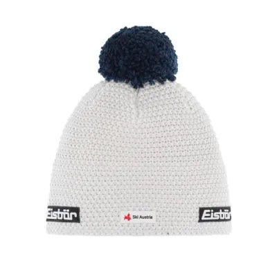 Eisbär čepice Jamie Pompon MÜ SKA UNI bílá/modrá