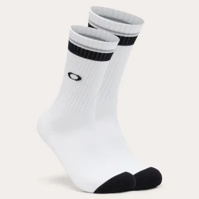 Oakley Essential socks (3pcs) L bílá/černá