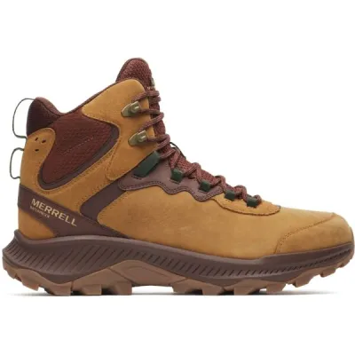 Merrell SPEED STRIKE 2 LTR THRM MID WP Pánské outdoorové boty, hnědá, velikost 43.5