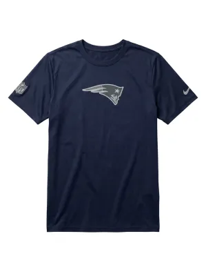 Pánské tričko New England Patriots NFL 2026 Sideline Lead The Charge Legend T-Shirt Velikost: S