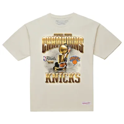 Pánské tričko New York Knicks NBA 2026 Finals Champions T-Shirt Velikost: M