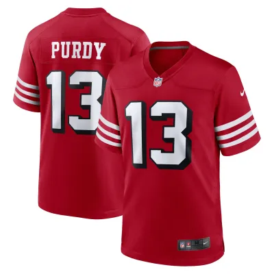 Pánský dres San Francisco 49ers NFL Brock Purdy #13 Game Alternate Velikost: M