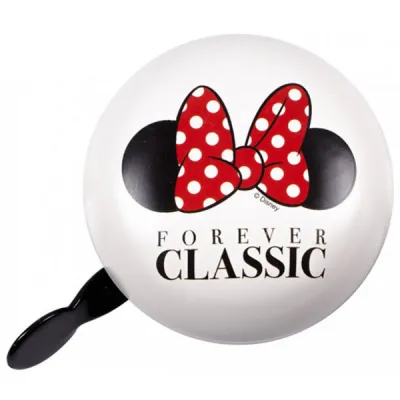 Disney ZVONEK MINNIE RETRO Zvonek na kolo, bílá, velikost M