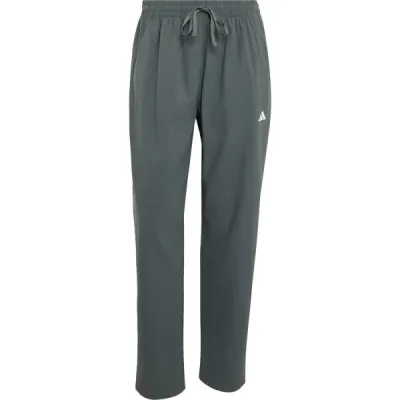 adidas WORKOUT ESSENTIALS WOVEN PANT Dámské sportovní kalhoty, tmavě zelená, velikost S