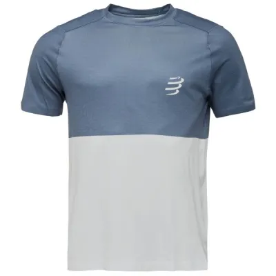 Compressport PERFORMANCE Pánské běžecké triko, bílá, velikost M