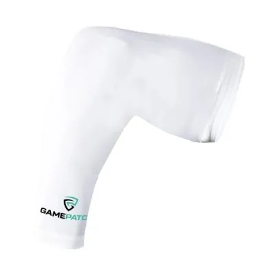 GAMEPATCH COMPRESSION ARM SLEEVE Kompresní unisex rukáv, bílá, velikost M
