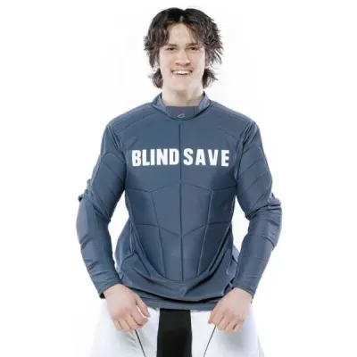 BLINDSAVE LITE CHEST ARMOUR Florbalový chránič hrudníku, tmavě šedá, velikost L