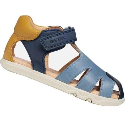 Geox B SANDAL STEPPIEUP B Dětské sandály, modrá, velikost 25