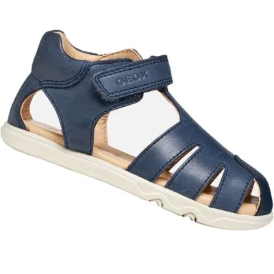 Geox B SANDAL STEPPIEUP B Dětské sandály, tmavě modrá, velikost 25