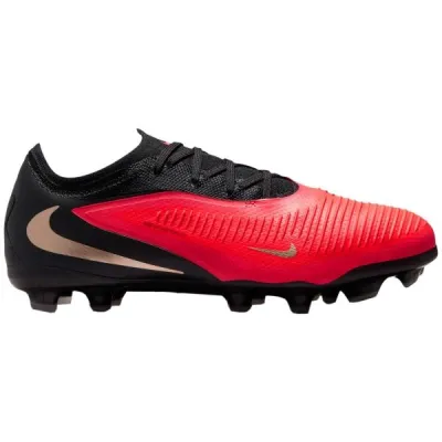 Nike JR PHANTOM 6 LOW PRO FG/MG Dětské kopačky, červená, velikost 36.5