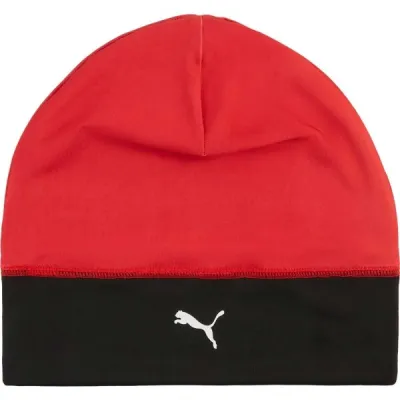 Puma TEAMADDITIONS TECH BEANIE Sportovní čepice, červená, velikost ADULT