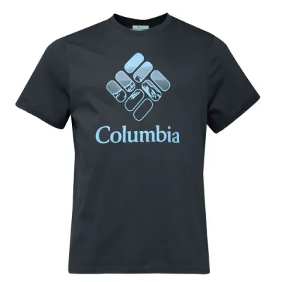 Columbia CSC SEASONAL GRAPHIC TEE Pánské bavlněné triko, černá, velikost S