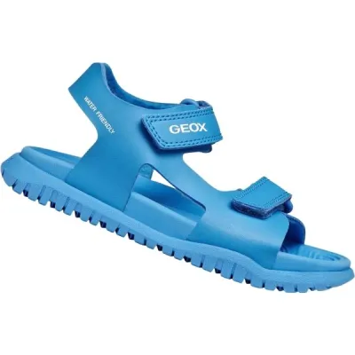 Geox J SANDAL FUSBETTO BOY Dětské sandály, modrá, velikost 33