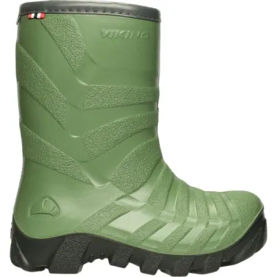 VIKING BY NORWAY ULTRA WARM Dětská zimní obuv, zelená, velikost 28