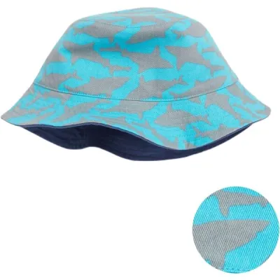 GAP REVERSIBLE Dětský klobouk, tyrkysová, velikost S/M