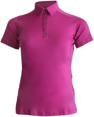 Lasting dámská merino polo triko ALISA 4646 růžová Velikost: L