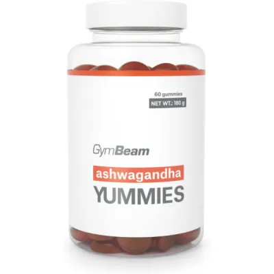 GymBeam ASHWAGANDA YUMMIES - 60 CAPS Adaptogen, , velikost UNI