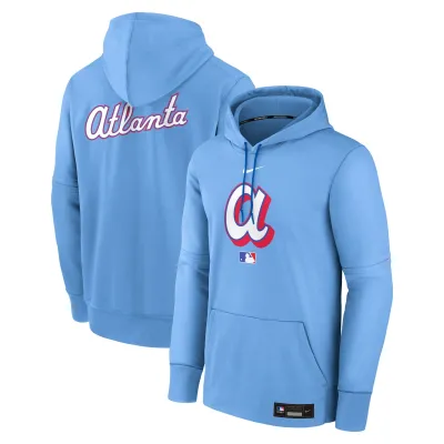 Pánská mikina Atlanta Braves MLB City Connect 2026 Authentic Therma Hoodie Velikost: M
