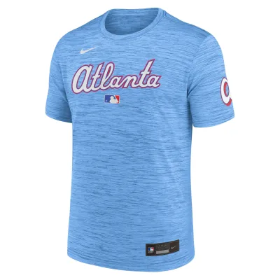 Pánské tričko Atlanta Braves MLB City Connect 2026 Authentic Velocity T-Shirt Velikost: XL